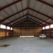 Bilde av Stålbygg med trekledning