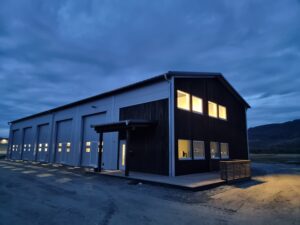 Bilde av Stålbygg med sandwich