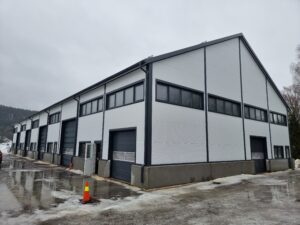 Bilde av Stålbygg med sandwich