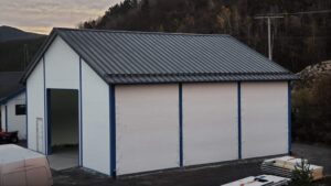 Bilde av Stålbygg med sandwich