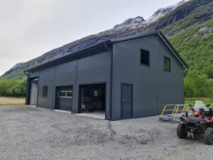 Bilde av Stålbygg med sandwich