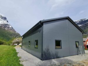 Bilde av Stålbygg med sandwich